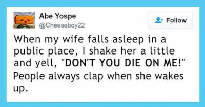 15 Tweets Only Your Husband Would Write