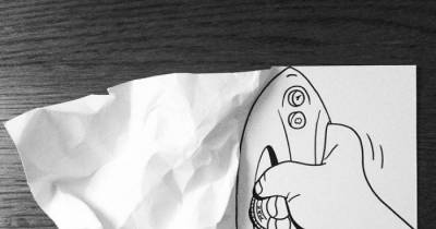 Illustrator Uses Clever 3D Tricks To Bring His Cartoons To Life