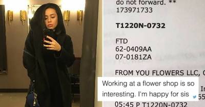 Florist Shares Incredibly Awkward Gift Message Guy Wrote For Girlfriend