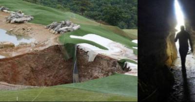 A Sinkhole Opened Up In His Backyard. So He Climbed Inside. What He Found? Scientists Are Baffled