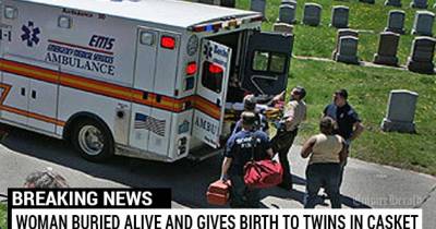 Woman Gives Birth To Twins Inside Casket After Her Husband Buries Her Alive