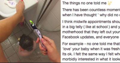 This Mom Gets Brutally Honest About Stuff No One Tells You About Having Kids