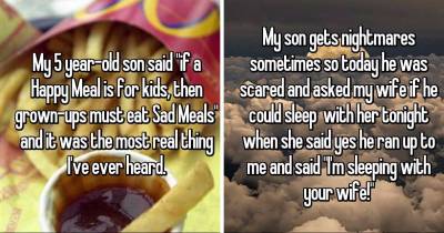 16 Incredibly Embarrassing Things Kids Said Out Loud