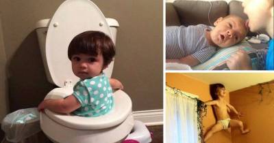 22 Weirdest Kids Caught In Hilarious Situations