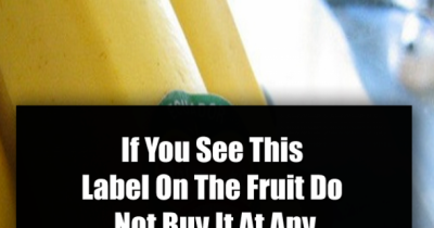 If You See This Label On Fruit, Do Not Buy It At Any Cost! Here's Why: