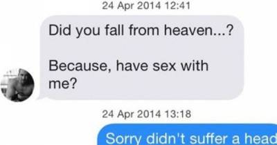Sleazy Pickup Lines That Got Savagely Burned.