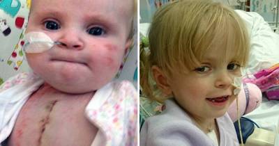 This Little Was Girl Given A New Heart For Christmas