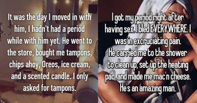 Sweet Things Boyfriends Did For Their Girl Friends On Their Periods