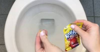 This Woman Pours A Packet Of Kool-Aid In Her Toliet, The Results Will Blow You Away