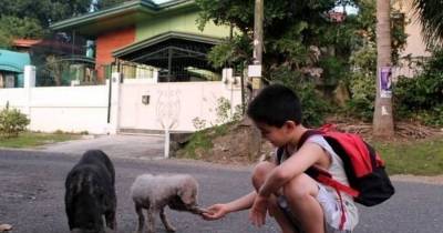 Father Sees Kid Stealing Food, So He Decides To Follow Him.