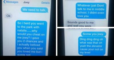 A Cheating Boyfriend Got Dumped By 11 Year Old Girlfriend!