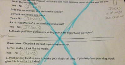 22 Hilariously Creative Homework And Test Answers