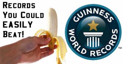 â€‹Guinness World Records You Could Easily Beat