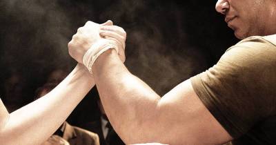 Arm Wrestling With A 78 Year Old Grandpa. Unbelievable