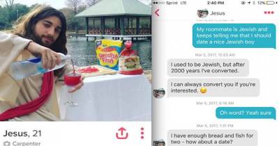 Jesus Is On Tinder And His Pickup Lines Are Miraculous