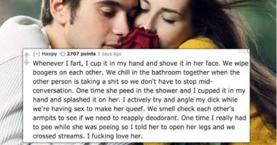 Unbelievably Gross Confessions From Couples