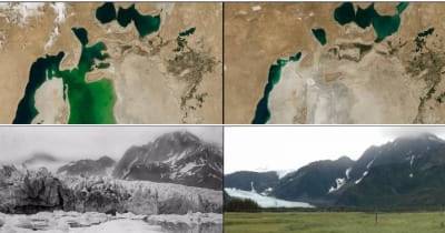 Earth, Then And Now: Dramatic Changes In Our Planet Revealed By Incredible NASA Images