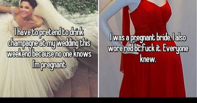 Surprising Secrets From Pregnant Brides