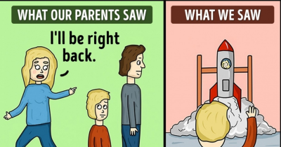 13 Illustrations That Show How We Saw Our Childhood and How Our Parents Saw It