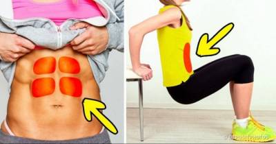 5 Ways To Get Perfect Abs With Just A Chair