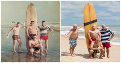 Four Marines Reunite After 50 Years