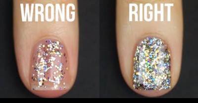 You&rsquo;ve Been Applying Glitter Nail Polish Wrong Your Entire Life