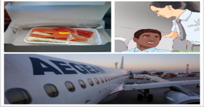 Man Orders Vegetarian Option On Flight, Gets Worst Airline Meal In History