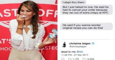 17 Chrissy Teigen Food Tweets That Are Relatable AF