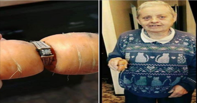 Woman Finds Her Grandmother's Long-Lost Wedding Ring Wrapped Around Carrot.