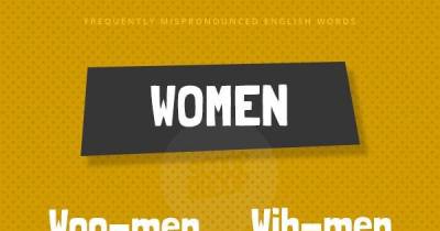 English Words That Are Most-Commonly Mispronounced