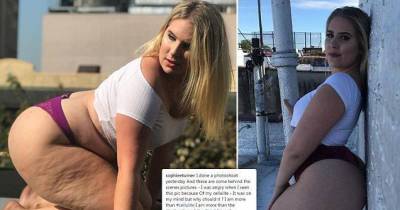 Plus-Size Model Shares Snap Showing Cellulite In VERY Honest Instagram Post