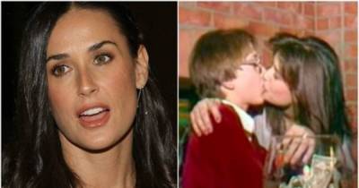 Video Of Demi Moore Kissing A 15-Year-Old Boy Has Re-emerged Online