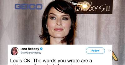 Lena Headey Went Full Cersei Lannister On Louis C.K. And She Couldn't Have Been More Savage