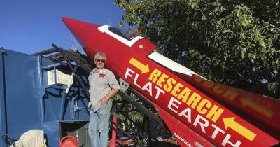 Scientist Prepares Homemade Steam-Powered Rocket To Prove Earth Is Flat