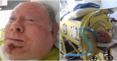 This Poor Man Has Been Trapped In This Machine Since 1952