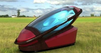 This May Look Like A Spaceship, But It Is Actually A Euthanasia Capsule