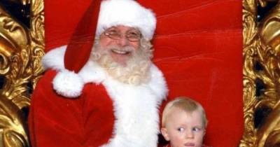 Terrified Toddler Signals For Help In Sign Language While Sitting On Santa's Lap