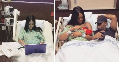 Student Completes College Exam From Hospital Bed While In Labor