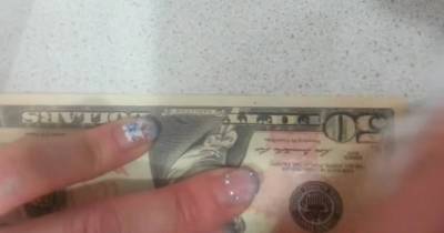 Woman Rubs Alcohol On A $50 What Happens Next? I&rsquo;m At A Loss For Words.
