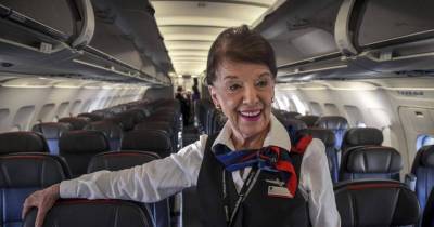 This 81-Year-old Has Been A Flight Attendant For About 60 Years And Has No Plans To Retire Just Yet