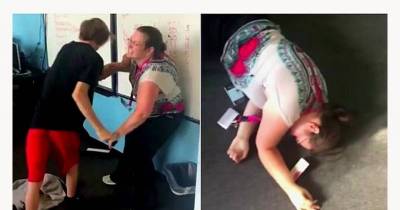 Overdramatic Teacher Gets Into A Scuffle With A Student. Plays Dead Afterward.