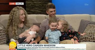 Tearful Moment: Boy Born Without Arms Or Legs Takes First Steps
