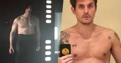 John Mayer Started The Shirtless 'Kylo Ren Challenge' And It's Great