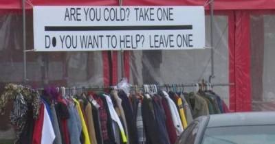 Taco Shop Owner Collects And Passes Out Coats For The Homeless