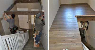 They Turned The Wasted Space In Their Foyer Into A Much-Needed Loft Incredibly