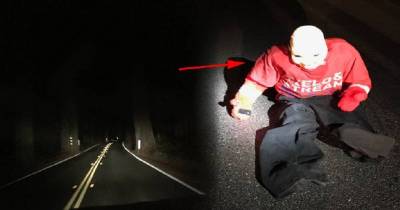 Police Warn, If You See A Child Sitting On The Road While Driving, Don't Stop