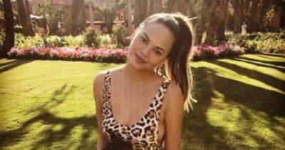 Chrissy Teigen Sarcastically Fires Back Bullies Who Shamed Her For Putting Her Daughter On A Slide