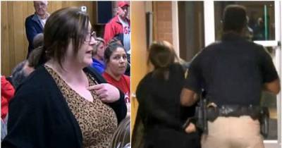 This Teacher Questioned The Superintendant's $39,000 Raise In Pay And Was Forcibly Arrested For It