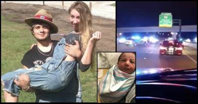 Man Leads Police On High-Speed Chase Racing To Hospital As Wife Is Giving Birth In The Car