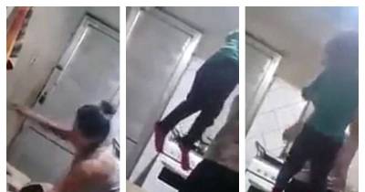 Cruel Mom Beats 3-Year-Old Girl And Lifts Her By Her Hair Because She Lost Her Tablet